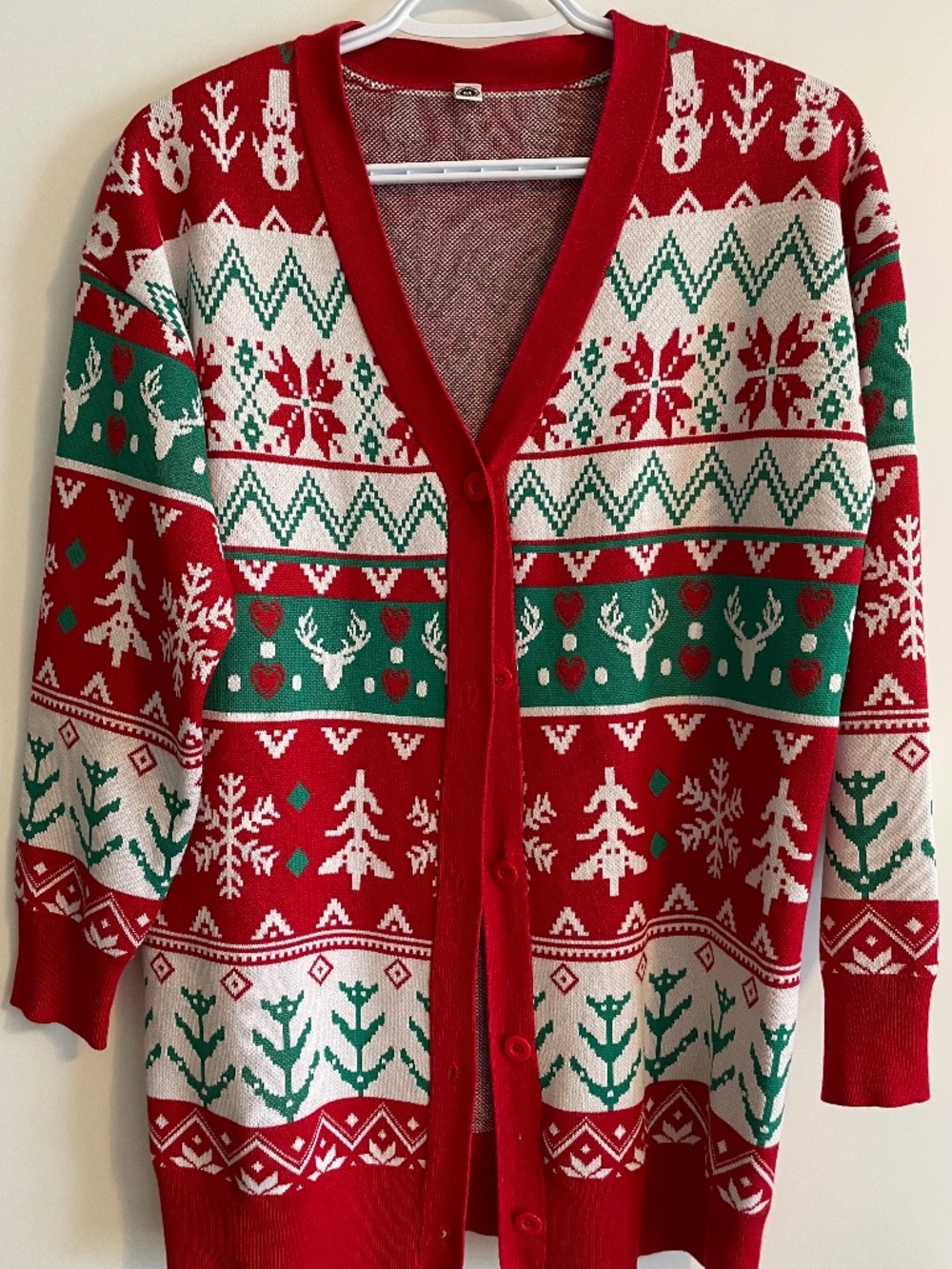 Jouica Oversized Christmas Cardigan Sweater